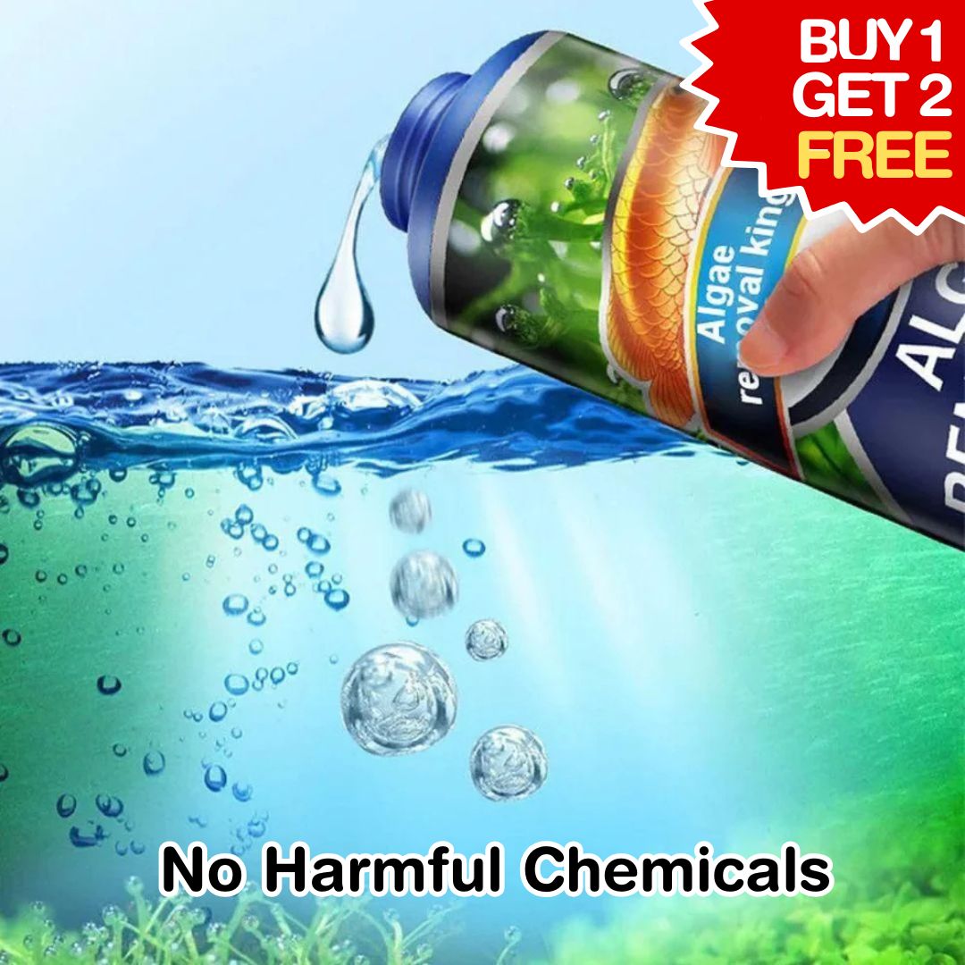 Fish Tank Algae Removal Liquid (BUY 1 GET 2 FREE)