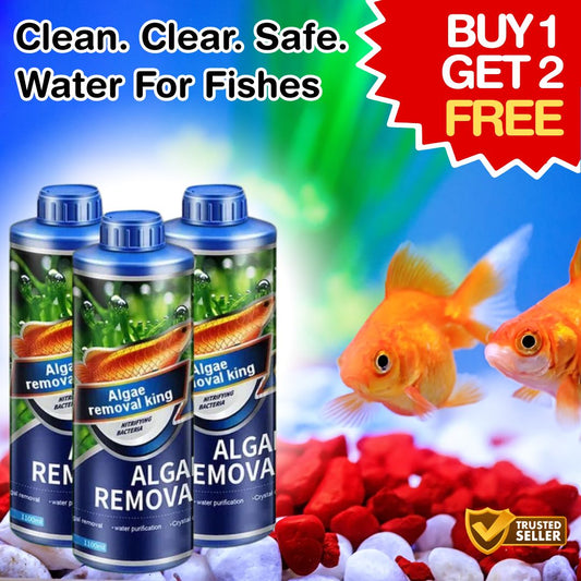 Fish Tank Algae Removal Liquid (BUY 1 GET 2 FREE)